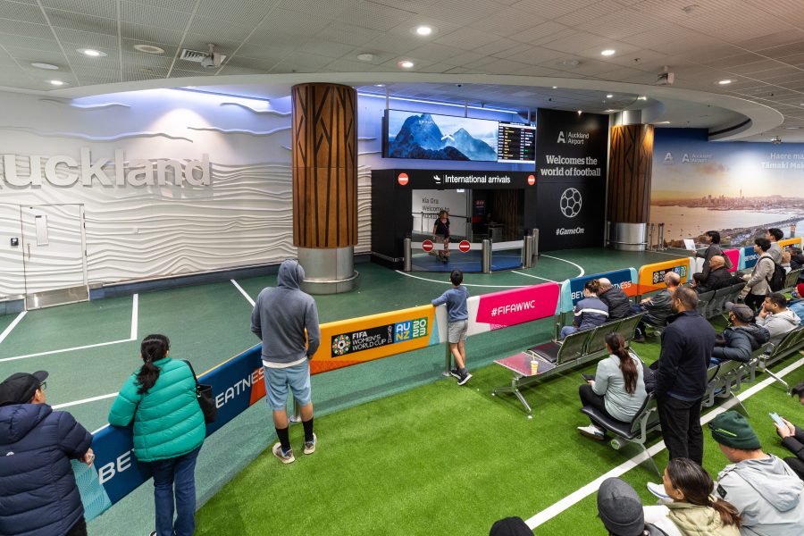 World Cup, holidays lift Auckland Airport passenger numbers…