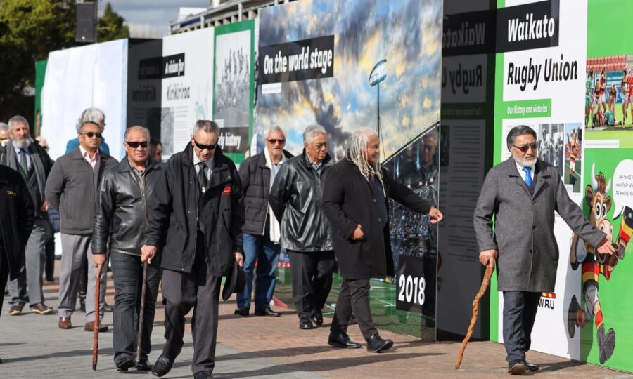 Stadium opens interactive wall to mark 100-year history