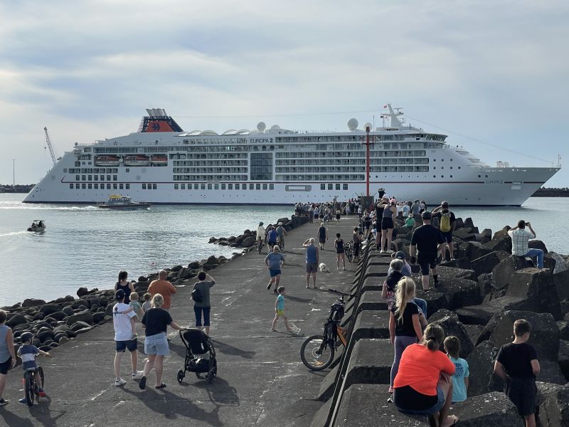 Cruise bringing 8k visitors to Taranaki